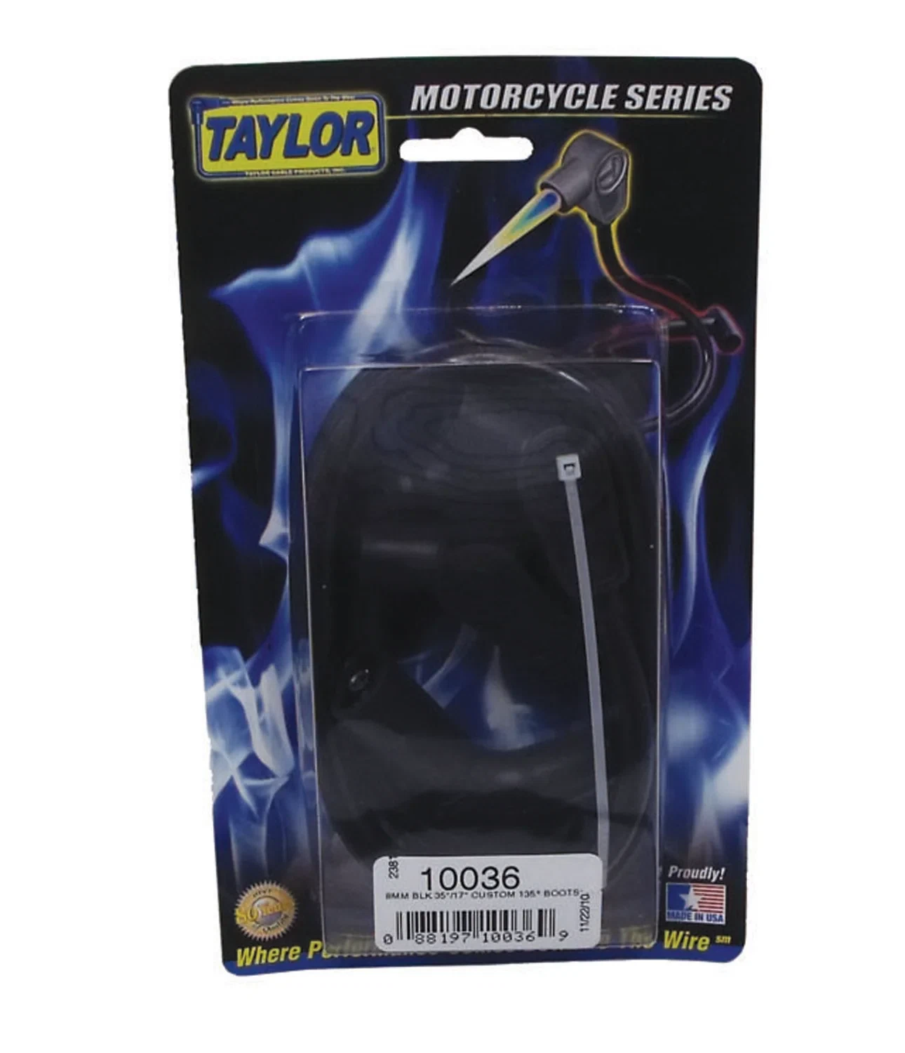 Spark Plug Wire Set 2009-2011 Harley-Davidson 8mm Silicone Spiro Pro 135_ 10036
